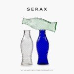 Elegant Clear Glass Water Pitcher by Paola Navone