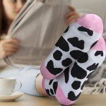 Cute Cow Print Wine Tumbler and Gift Set