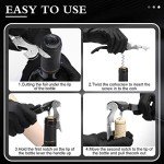 Double Hinged Waiter's Corkscrew Wine Opener - 100 Pack
