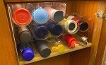 4-Pack Stackable Wine Rack for Space Saving