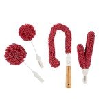 Wine Enthusiast 5-Piece Glassware Cleaning Brush Set