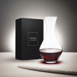 Hand Blown Crystal Wine Decanter, 50 oz