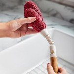 Wine Enthusiast 5-Piece Glassware Cleaning Brush Set