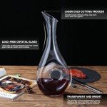 Lead-Free Crystal Wine Decanter and Carafe Set