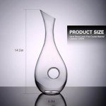 Lead-Free Crystal Wine Decanter and Carafe Set