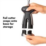 OXO SteeL Winged Corkscrew with Foil Cutter