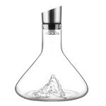 Crystal Clear Wine Decanter with Aerator