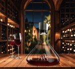 Crystal Clear Wine Decanter with Aerator