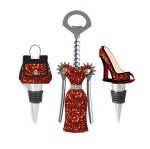 Fashionable 3-Piece Wine Accessory Gift Set