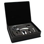 Custom Engraved 5 Piece Wine Tool Set
