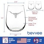 Longhorn Stemless Wine Glasses – Set of 2