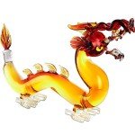 Dragon-Themed Glass Decanter for Wine and Whiskey