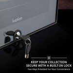 Ivation 12-Bottle Wine Cooler with Lock