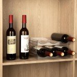Stackable 4-Tier Wine Rack for 12 Bottles
