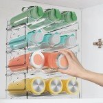 Stackable 4-Tier Wine Rack for 12 Bottles