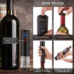 Electric Wine Opener Gift Set with Accessories