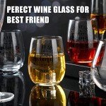 4 Pcs Friendship Wine Glass Set - 15 oz