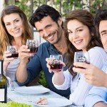 4 Pcs Friendship Wine Glass Set - 15 oz