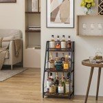 Elegant 3-Tier Wine and Liquor Display Stand