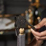Viski Gunmetal Black Waiter's Corkscrew Wine Opener