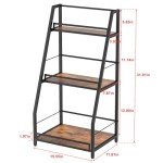 Elegant 3-Tier Wine and Liquor Display Stand