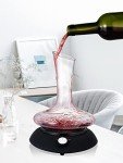 Electric Wine Decanter Set with Aerator & Beads