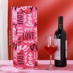 Valentine's Day Wine Bags Set - 15 Pcs