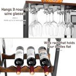 Stylish 3-Tier Wine & Liquor Stand