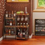 Stylish 3-Tier Wine & Liquor Stand