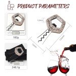 3-in-1 Ah-So Wine Opener & Corkscrew (Bronze)