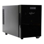 Koolatron 6-Bottle Black Wine Cooler