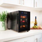Koolatron 6-Bottle Black Wine Cooler