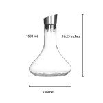 LEMONSODA Wine Aerator Pourer - 1500 ml Carafe
