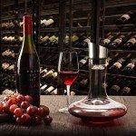 Lead-Free Crystal Wine Decanter with Aerator