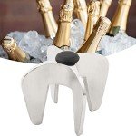 Stainless Steel Champagne Bottle Opener and Cork Remover