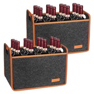 Foyego Insulated Wine Carrier Tote - 2 Pack