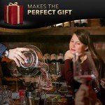 Elegant Lead-Free Crystal Wine Decanter with Aerator