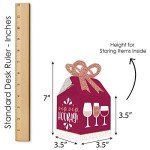 Set of 12 Wine Tasting Party Favor Boxes