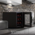 6-Bottle Mini Wine Cooler with Rack