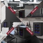 6-Bottle Mini Wine Cooler with Rack