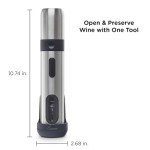 Rabbit Electric Wine Opener Set - Black