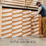 12-Bottle Layflat Wine Storage Boxes (Set of 10)