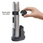 Rabbit Electric Wine Opener Set - Black