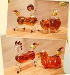 12 Chinese Zodiac Mini Decanter Set