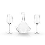 Bordeaux Wine Glasses & Decanter Set - 3 Piece