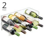 Stackable Wine and Water Bottle Storage Rack