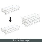 Stackable Wine and Water Bottle Storage Rack
