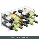 Stackable Wine and Water Bottle Storage Rack