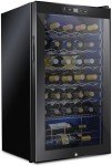 Schmécké 34-Bottle Compact Wine Cooler with Lock