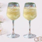 Customizable 11 oz. Wine Glass Set of 2